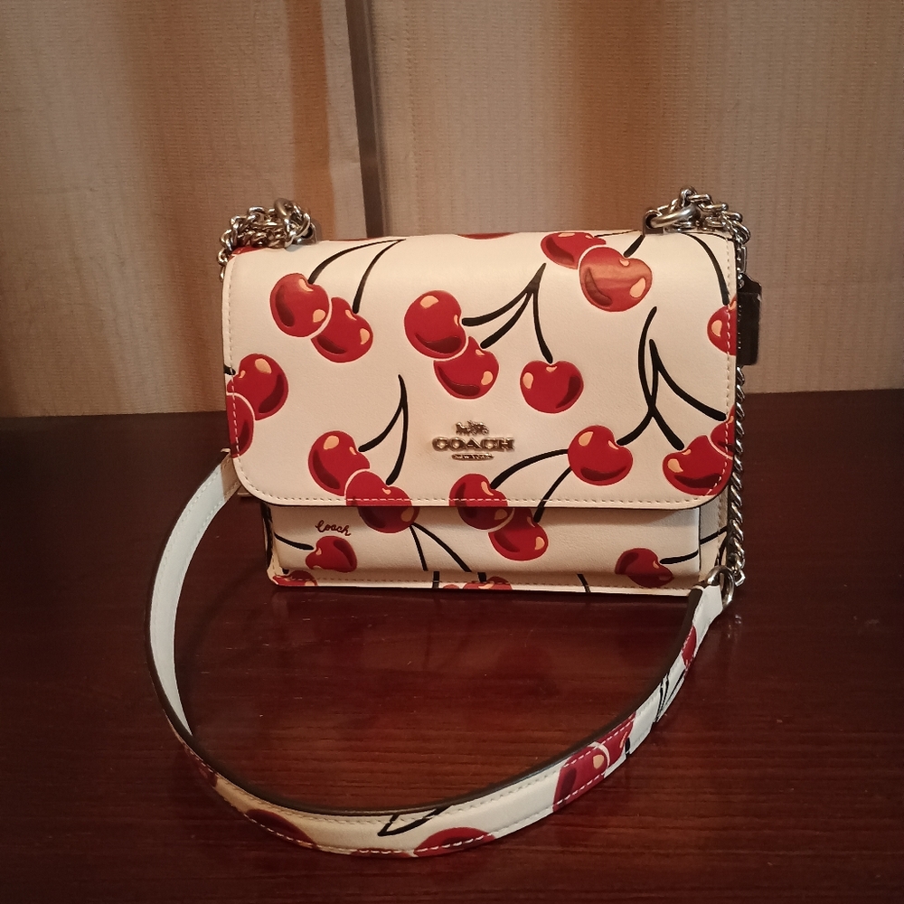 Coach Mini Klare Crossbody In Cherries